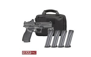 SPRINGFIELD ARMORY ECHELON 4.5F FS 9MM PISTOL U DOT GEAR PAC VIRIDIAN RFX11,BAG,4MAGS CALI COMP