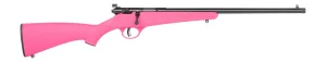 SAVAGE RASCAL F-SR PINK 22LR RIFLE 16.125" THREADED 1 SHOT