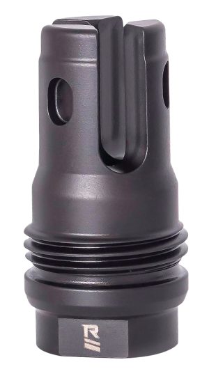 Rugged Suppressor FH008 R3 Flash Mitigation  Black with M15x1 Threads & 2.13" OAL for 7.62mm Radiant762, Surge762, Razor762 & Micro30 Suppressors