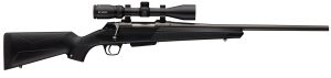 Winchester Guns 535737212 XPR Compact Scope Combo 243 Win 3+1 20" Black Perma-Cote Matte Black Synthetic Stock Right Hand (Full Size) Vortex Crossfire II 3-9x40mm No Sights