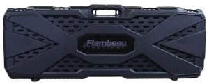Flambeau 6500AR  Tactical Rifle Case Black Polypropylene Water Resistant