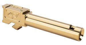 Zaffiri Precision ZP.19G5BCPG Glock  3.89" Ported Gold TiN Stainless Steel, Fits Glock 19 Gen 5
