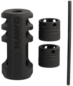 Browning 001293097 Xeno Recoil Hawg Black Matte Stainless Steel 5/8"x24 Threads 2.20" OAL