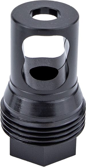 Kgm Suppressors A-TMB50-S-2 R50T Taper Muzzle Brake Black Nitride Steel 7/8"x14 Threads