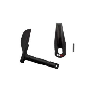 HK 50219621 Safety Lever Kit 9mm Luger/40 S&W/357 Sig/45 ACP H&K USP Compact, Black Alloy Ambidextrous