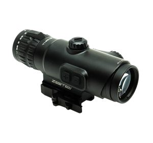 Zero Tech Optics THDP1424 Thrive HD Black 1-4x24mm Variable Prism, Illuminated Green/Red RAP-R Reticle