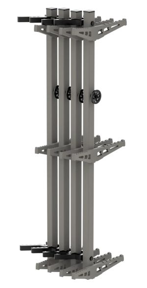 Novix/american Pride NX-4PCDW Double-Step Climbing Sticks Classic Aluminum 32" Long 9" Wide 4 Pack