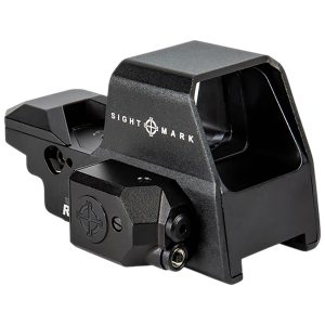 Sightmark SM26033R Ultra Shot R-Spec Black 1x 33x24mm, Illuminated Green/Red Multi Reticle/Red Laser Picatinny Rail Mount