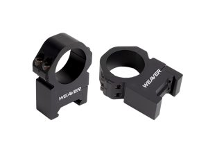 Weaver Mounts 48381 Precision  Black Aluminum 1" Tube Medium