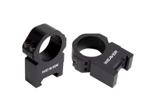 Weaver Mounts 48384 Precision  Black Aluminum 1" Tube Extra Extra High