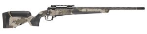 Savage Arms 32639 110 Core Predator Full Size 7mm-08 Rem 10+1 22" Medium Heavy Fluted Barrel, Arca Rail Forend, Hunter Green AccuStock w/AccuFit V2 Synthetic Stock, Left Hand