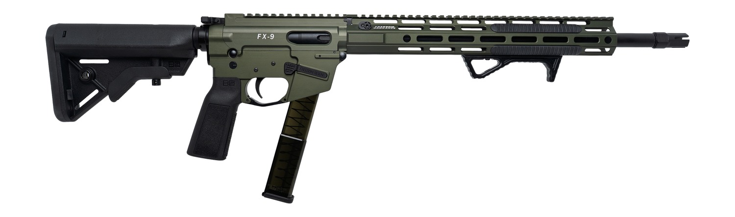 FREEDOM ORDNANCE FX9R16E-ODG 9MM 16" B5 BRAVO