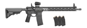 Springfield Armory STV916556BV2B5PAC SAINT Victor V2 Gear Pac 5.56 NATO 30+1 16" Black Melonite Barrel, Black Hardcoat Anodized Aluminum Receiver w/Picatinny Rail, M-LOK Handguard, B5 Enhanced SOPMOD