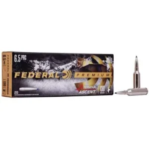 FEDERAL 6.5 PRC 130GR TERMINAL ASCENT 20 RD/BX 10 BX/CS