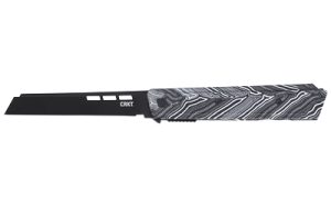 CRKT ZEPHYR 3.22" PLAIN EDGE WHT/BLK