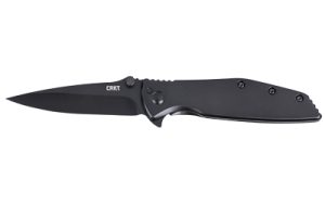 CRKT SLAG 2.95" PLAIN EDGE BLACK