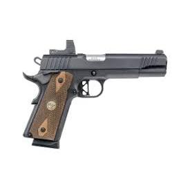 Chiappa 1911 Superior MRS Red Dot Handgun .45 ACP 5" Barrel  Blued Frame Walnut Grips ZT Red Dot