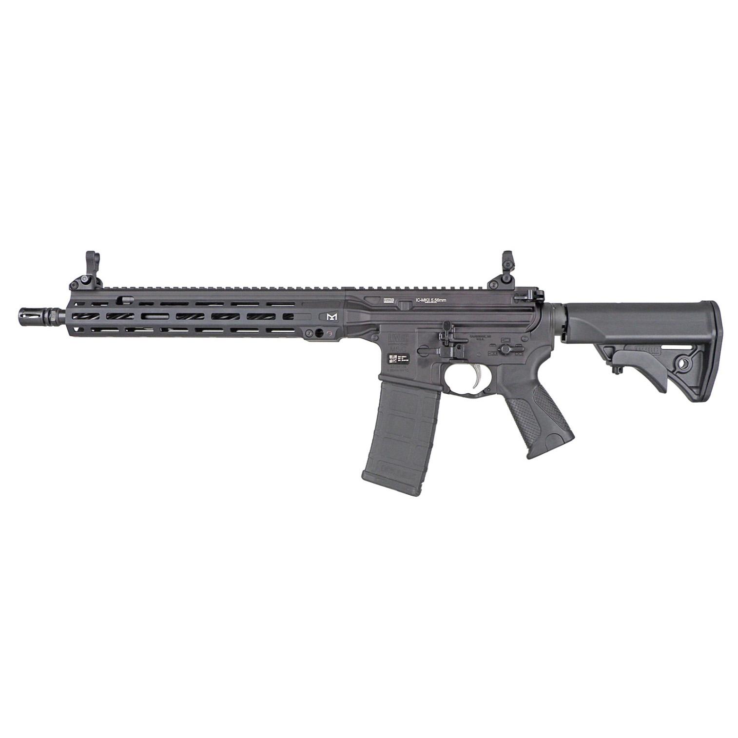 LWRC ICMKII SBR 5.56mm 30rd Magazine 14" Barrel Black **NFA Item**