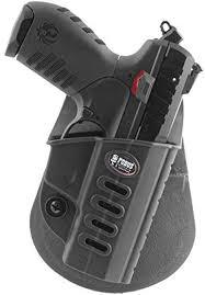 Fobus Evolution Series Paddle Holster For Ruger SR22 in Black Right Hand