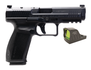 CENTURY CANIK METE SFT ONE SERIES 9MM BLK PSTL 4.46 BRL 1-18RD MAG W/ MECANIK MO1 OPTIC