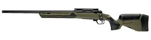 Savage Arms 32651 110 Core Hunter Full Size 6.5 Creedmoor 10+1 22" Medium Heavy Fluted Barrel, Arca Rail Forend, Hunter Green AccuStock w/AccuFit V2 Synthetic Stock, Left Hand