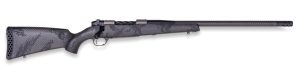 Weatherby MGT01N7MMBR2B Mark V Backcountry Guide TI 7mm BC 3+1 22" Graphite Black Cerakote Fluted Threaded Carbon Barrel, Titanium Drilled & Tapped Receiver, Exposed Carbon w/Carbide Black Accents Fix