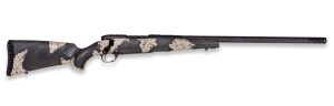 Weatherby MGS01N25CMR4B Mark V Backcountry Guide Full Size 25 Creedmoor 3+1 22" + 2" Carbon Fiber Fluted Threaded Barrel, Black Cerakote Steel Drilled & Tapped Receiver, Black w/Olive Green & Backpack