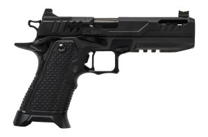Oa Defense  2311 Pro Elite Full Size 9mm Luger 21+1 5" Ported Barrel, Black DLC Steel Optic Ready/Serrated Slide, Black Aluminum Frame w/Picatinny Rail, Black Aluminum Grip, Ambidextrous