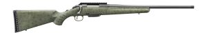 Glenfield 52008 Model A  Full Size 223 Rem 5+1 20" Matte Black Threaded Barrel, Matte Black Alloy Steel Receiver w/Picatinny Rail, Moss Green Splatter Fixed Synthetic Stock, Right Hand