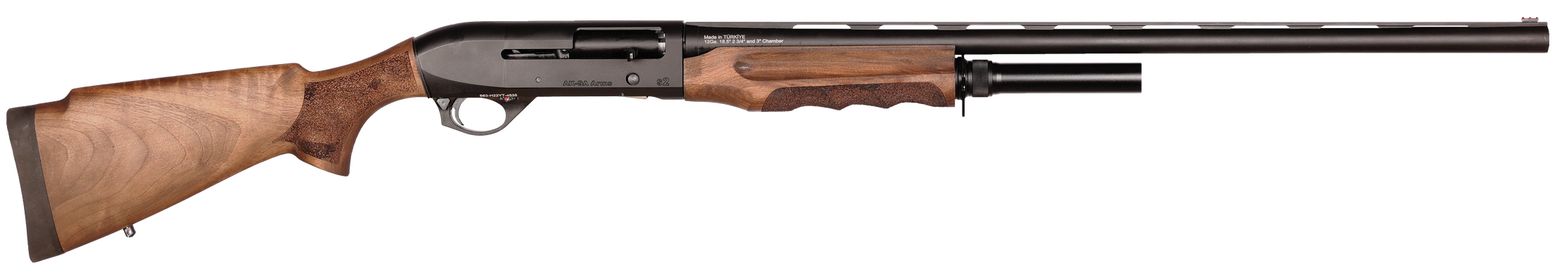 4PEAKS AKSA ARMS S2 12GA 28 BLK W/WOOD 5RD