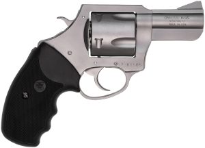Charter Arms 74520 Pitbull  45 ACP 5rd, 2.50" Matte Stainless Steel Barrel, Cylinder & Frame, Standard Hammer, Finger Grooved Black Rubber Grip