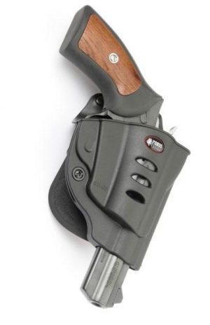 Fobus Evolution Series Paddle Holster For Ruger GP100 in Black Right Hand