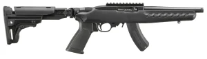 RUGER 10/22 SBR 22LR 8" T.B. BLACK 1-15RD MAG