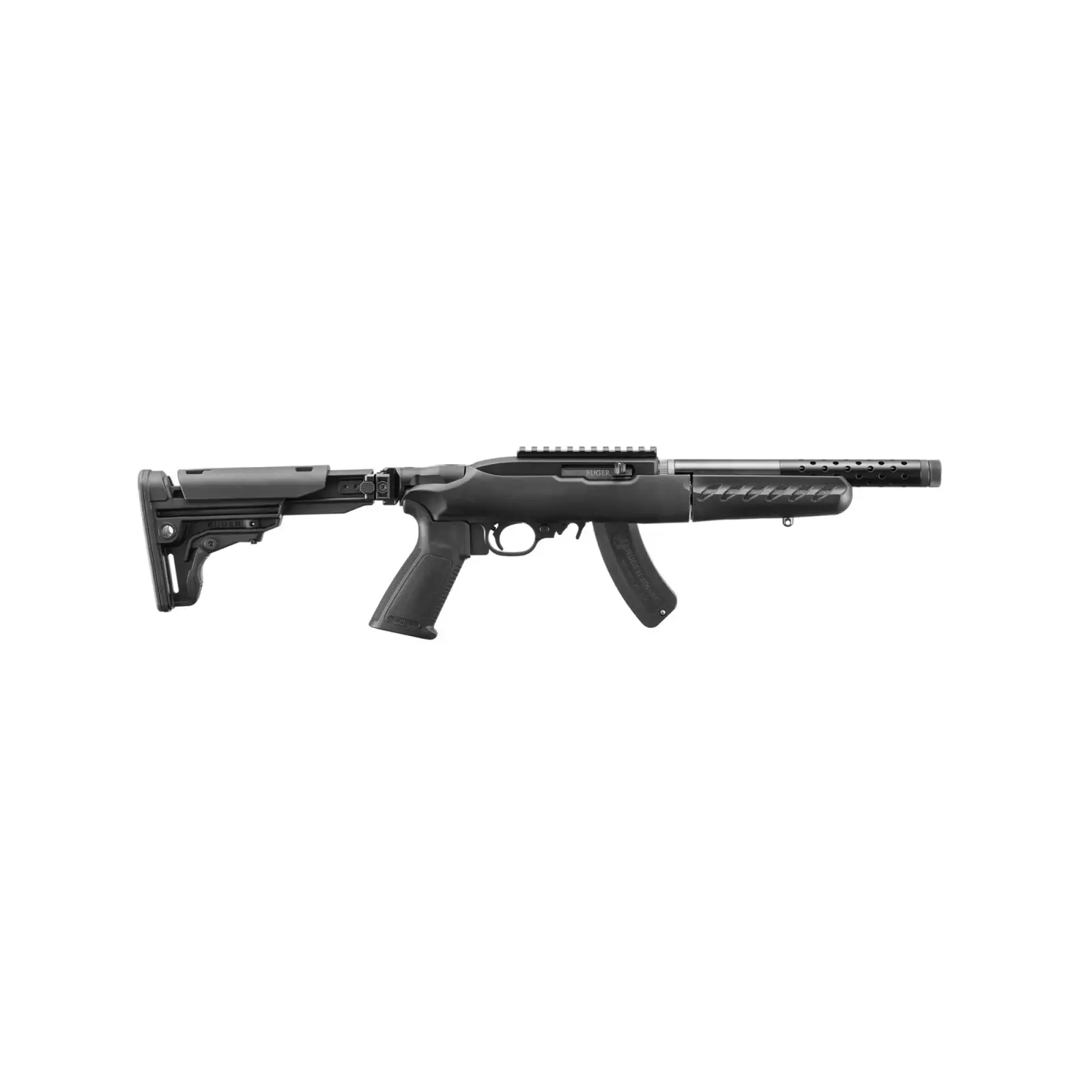 RUGER 10/22 SBR 22LR 10" T.B. BLACK 1-15RD MAG - Image 2