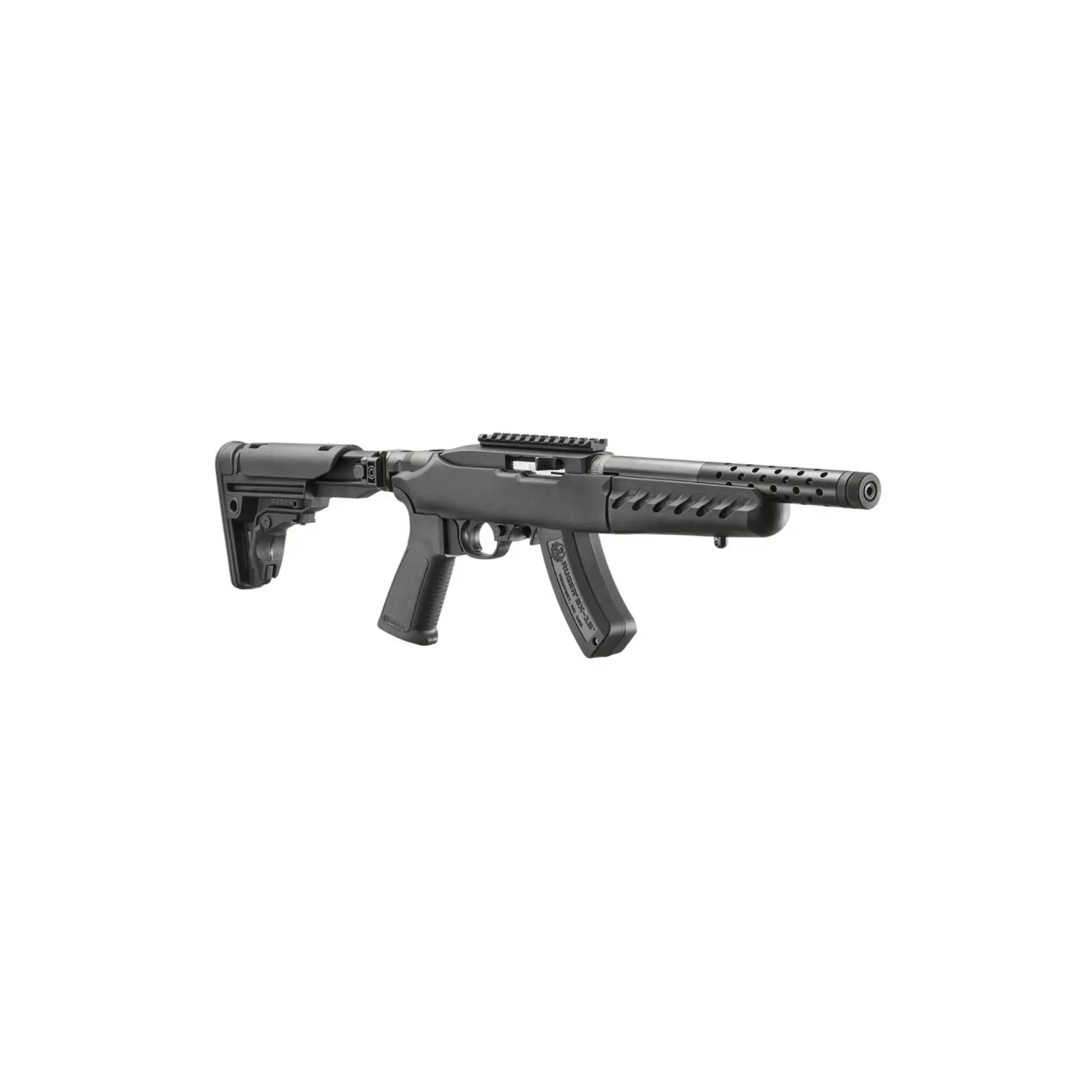 RUGER 10/22 SBR 22LR 10" T.B. BLACK 1-15RD MAG - Image 3