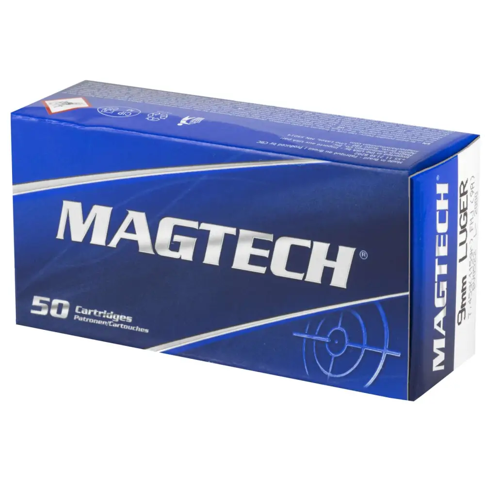 MAGTECH 9MM LUGER 115GR FMJ 50RD BOX 20 BOXES PER CASE - Image 2