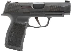 Sig Sauer 365XL9BXR3P10 P365XL  9mm Luger 10+1 3.70" Black Barrel, Black Nitron Optic Ready/Serrated SS Slide, Black SS Frame w/Beavertail &  Black Polymer Grips