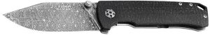 Boker 111103DAM Tiger-Damast  Pocket 3.35" Damascus Blade Micarta Handle