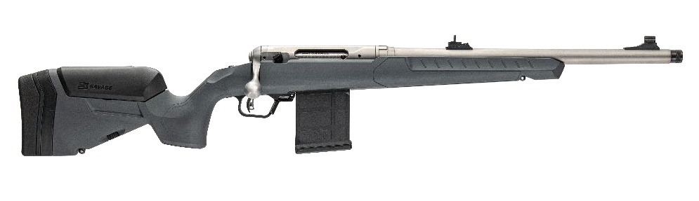 Savage Arms 32500 110 Ridge Hunter 300 HAM'R 10+1 16.50" Heavy Barrel, Flat Dark Gray Adj LOP Synthetic Stock, Right Hand