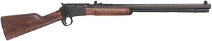 Henry H003T Small Game  Full Size 22 Long/22 LR/22 Short/16 LR/21 Short 20" Blued Octagon Barrel, Black Steel Receiver, American Walnut Wood