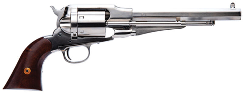 CIM 1858 NEW MODEL ARMY 45LC 8 NICKEL