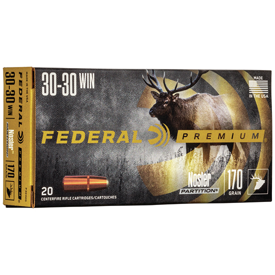 FED VITAL-SHOK 30-30WIN 170GR PARTITION 20/10