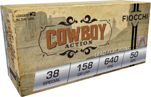 FIO COWBOY 38SPL 158GR LRNFP 50/10