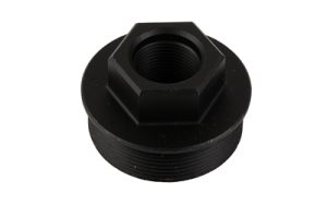 YHM 1/2"-28 CRBNE ADPTR SDWNR M2 BLK