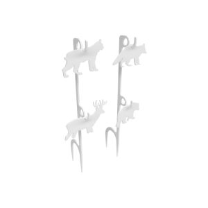 Birchwood Casey AR500 22 Rimfire 1/4" Steel Animal Target Kit 1/ct