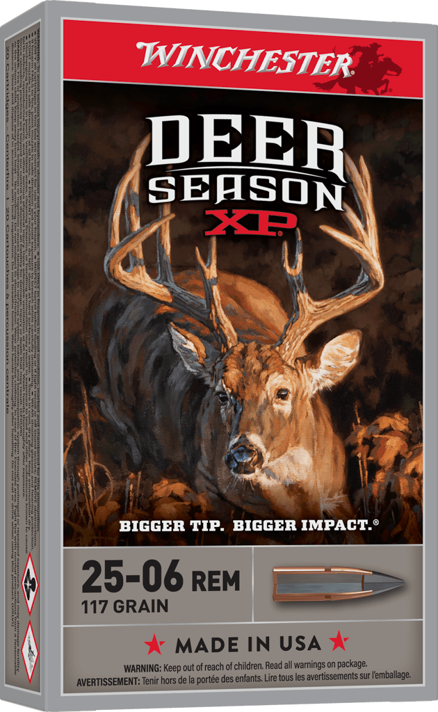 WINCHESTER DEER SEASON XP 25-06 117GR 20RD BX 200RD CASE
