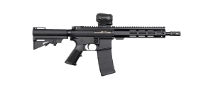 DPMS SHORTACLE 300BLK PISTOL 10.5" BBL, 9.5" MLOK RAIL, CAR15 BRACE 1-30RD MAG W/ VORTX SPARC