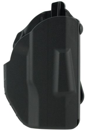 Safariland 737889518411 7378-7TS-ALS  Black SafariSeven Fits Glock43 Compatible w/ Laser Max CF-G42-LC Belt Loop/Paddle Mount Right Hand