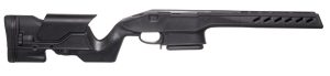Archangel AA1500SA Precision Stock Black Synthetic Fixed with Adjustable Cheek Riser for Weatherby Vanguard; Howa 1500 Short Action Includes Mag