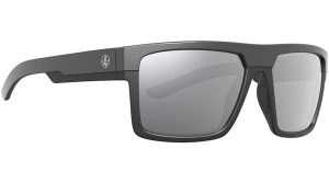 Leupold 179102 Performance Wear Becnara Shadow Gray Flash Lens Polycarbonate Matte Black/Gloss Black Frame